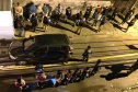 As operações deste final de semana da Ação Integrada de Fiscalização Urbana (AIFU) contra o descumprimento das medidas de enfrentamento da Covid-19 resultaram em 17 estabelecimentos comerciais interditados e 40 autuações administrativas lavradas. O balanço leva em consideração a atuação entre quinta-feira (17) e domingo (20).  -  Curitiba, 20/06/2021  -  Foto: AIFU/SESP-PR