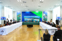 O governador Carlos Massa Ratinho Junior lançou nesta segunda-feira (21), no Palácio Iguaçu, o edital de licitação da primeira fase das obras de recuperação da orla de Matinhos, no Litoral do Paraná.  -  Curitiba, 21/06/2021  -  Foto: José Fernando Ogura/AEN