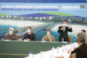 Edital de licitação da primeira fase das obras de recuperação da orla de Matinhos lançado nesta segunda-feira (21) pelo governador Carlos Massa Ratinho Junior prevê investimentos de R$ 377,85 milhões na revitalização de 6,3 quilômetros entre a Avenida Paraná e o Balneário Flórida. Foto: Jonathan Campos/AEN