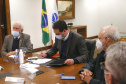 Guarapuava é a sede de um novo ecossistema de inovação voltado à pesquisa genética e à inteligência artificial aplicadas à saúde. Batizado de Vale do Genoma, o projeto foi lançado oficialmente pelo governador Carlos Massa Ratinho Junior nesta segunda-feira (21) em evento online com parceiros da iniciativa.Foto:Jonathan Campos/AEN