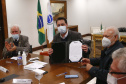 Guarapuava é a sede de um novo ecossistema de inovação voltado à pesquisa genética e à inteligência artificial aplicadas à saúde. Batizado de Vale do Genoma, o projeto foi lançado oficialmente pelo governador Carlos Massa Ratinho Junior nesta segunda-feira (21) em evento online com parceiros da iniciativa.Foto:Jonathan Campos/AEN