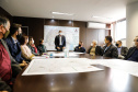 Nesta terça-feira (21), dezenas de prefeitos, assessores e secretários de municípios dos Campos Gerais e da região Oeste participaram de um encontro para conhecer detalhes do projeto da Nova Ferroeste