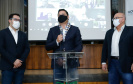 Nesta terça-feira (21), dezenas de prefeitos, assessores e secretários de municípios dos Campos Gerais e da região Oeste participaram de um encontro para conhecer detalhes do projeto da Nova Ferroeste