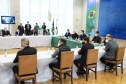De 10 a 17 de outubro, o Paraná será o protagonista do Pavilhão do Brasil na Expo Dubai 2020, exposição internacional que concentra mais de 190 países em 181 dias de evento e espera receber 25 milhões de visitantes. Nesta terça-feira (22), o governador Carlos Massa Ratinho Junior apresentou a empresários a proposta do projeto de exposição que irá representar o Estado na feira.  -  Curitiba, 22/06/2021  -  Foto: José Fernando Ogura/AEN