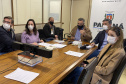 A Secretaria de Estado da Saúde desenvolveu um sistema de monitoramento de obras e apresentou a nova metodologia em reunião com os diretores das 22 Regionais de Saúde nesta terça-feira (22). O programa pretende aumentar a transparência e a rapidez nos processos. -  Curitiba, 22/06/2021  -  Foto: Gustavo Marçal/SESA
