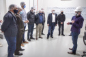 Cascavel, no Oeste do Paraná, recebeu nesta quarta-feira (23) a comitiva do governo federal que está no Estado para uma série de visitas técnicas a fim de avaliar o projeto da Nova Ferroeste. Em encontro com cooperativistas, foi abordado o desempenho da linha férrea já existente (a Ferroeste) e o impacto que a nova ferrovia terá sobre a competitividade do setor produtivo da região. Foto: Alessandro Vieira/AEN