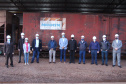 Visita técnica da comitiva formada por membros do Ministério da Infraestrutura, do Ministério da Economia e da Secretaria de Infraestrutura e Logística para discutir o projeto da Nova Ferroeste. - Foto: Alessandro Vieira/AEN