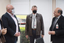 Visita técnica da comitiva formada por membros do Ministério da Infraestrutura, do Ministério da Economia e da Secretaria de Infraestrutura e Logística e da Nova Ferroeste em Foz do Iguaçu - Foz do Iguaçu, 24/06/2021 - Foto: Alessandro Vieira/AEN
