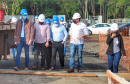Visita técnica da comitiva formada por membros do Ministério da Infraestrutura, do Ministério da Economia e da Secretaria de Infraestrutura e Logística e da Nova Ferroeste em Foz do Iguaçu - Foz do Iguaçu, 24/06/2021 - Foto: Alessandro Vieira/AEN