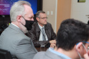 Visita técnica da comitiva formada por membros do Ministério da Infraestrutura, do Ministério da Economia e da Secretaria de Infraestrutura e Logística e da Nova Ferroeste em Foz do Iguaçu - Foz do Iguaçu, 24/06/2021 - Foto: Alessandro Vieira/AEN