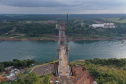 Visita técnica da comitiva formada por membros do Ministério da Infraestrutura, do Ministério da Economia e da Secretaria de Infraestrutura e Logística e da Nova Ferroeste em Foz do Iguaçu - Foz do Iguaçu, 24/06/2021 - Foto: Alessandro Vieira/AEN