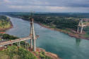 Visita técnica da comitiva formada por membros do Ministério da Infraestrutura, do Ministério da Economia e da Secretaria de Infraestrutura e Logística e da Nova Ferroeste em Foz do Iguaçu - Foz do Iguaçu, 24/06/2021 - Foto: Alessandro Vieira/AEN