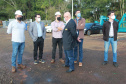 Visita técnica da comitiva formada por membros do Ministério da Infraestrutura, do Ministério da Economia e da Secretaria de Infraestrutura e Logística e da Nova Ferroeste em Foz do Iguaçu - Foz do Iguaçu, 24/06/2021 - Foto: Alessandro Vieira/AEN