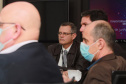 Visita técnica da comitiva formada por membros do Ministério da Infraestrutura, do Ministério da Economia e da Secretaria de Infraestrutura e Logística e da Nova Ferroeste em Foz do Iguaçu - Foz do Iguaçu, 24/06/2021 - Foto: Alessandro Vieira/AEN