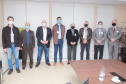 Visita técnica da comitiva formada por membros do Ministério da Infraestrutura, do Ministério da Economia e da Secretaria de Infraestrutura e Logística e da Nova Ferroeste em Foz do Iguaçu - Foz do Iguaçu, 24/06/2021 - Foto: Alessandro Vieira/AEN