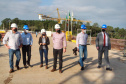 Visita técnica da comitiva formada por membros do Ministério da Infraestrutura, do Ministério da Economia e da Secretaria de Infraestrutura e Logística e da Nova Ferroeste em Foz do Iguaçu - Foz do Iguaçu, 24/06/2021 - Foto: Alessandro Vieira/AEN