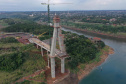 Visita técnica da comitiva formada por membros do Ministério da Infraestrutura, do Ministério da Economia e da Secretaria de Infraestrutura e Logística e da Nova Ferroeste em Foz do Iguaçu - Foz do Iguaçu, 24/06/2021 - Foto: Alessandro Vieira/AEN