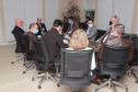 Visita técnica da comitiva formada por membros do Ministério da Infraestrutura, do Ministério da Economia e da Secretaria de Infraestrutura e Logística e da Nova Ferroeste em Foz do Iguaçu - Foz do Iguaçu, 24/06/2021 - Foto: Alessandro Vieira/AEN