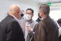 Visita técnica da comitiva formada por membros do Ministério da Infraestrutura, do Ministério da Economia e da Secretaria de Infraestrutura e Logística e da Nova Ferroeste em Foz do Iguaçu - Foz do Iguaçu, 24/06/2021 - Foto: Alessandro Vieira/AEN