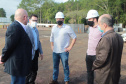 Visita técnica da comitiva formada por membros do Ministério da Infraestrutura, do Ministério da Economia e da Secretaria de Infraestrutura e Logística e da Nova Ferroeste em Foz do Iguaçu - Foz do Iguaçu, 24/06/2021 - Foto: Alessandro Vieira/AEN