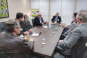Visita técnica da comitiva formada por membros do Ministério da Infraestrutura, do Ministério da Economia e da Secretaria de Infraestrutura e Logística e da Nova Ferroeste em Foz do Iguaçu - Foz do Iguaçu, 24/06/2021 - Foto: Alessandro Vieira/AEN