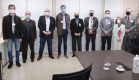 Visita técnica da comitiva formada por membros do Ministério da Infraestrutura, do Ministério da Economia e da Secretaria de Infraestrutura e Logística e da Nova Ferroeste em Foz do Iguaçu - Foz do Iguaçu, 24/06/2021 - Foto: Alessandro Vieira/AEN