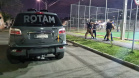 As equipes policiais militares da Capital e da Região Metropolitana reforçaram o policiamento ostensivo nesta quinta-feira (24/06) com a Operação Tático Móvel IV. O resultado foi de 480 pessoas abordadas, sendo do que 10 foram encaminhadas. Uma arma de fogo e porções de maconha, crack e cocaína foram apreendidas.  -  Curitiba, 24/06/2021  -  Foto: SESP-PR