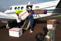 O secretário de Estado da Saúde, Beto Preto, acompanhou o envio de mais de 300 mil vacinas contra a Covid-19, além de 116 mil medicamentos do kit de intubação, aos municípios do Paraná nesta sexta-feira (25). A Regional de Saúde de Jacarezinho foi a primeira, do interior, a registrar o recebimento dos imunizantes e insumos.  - Jacarezinho,  25/06/2021  - Foto: Rodrigo Rossi/SESA