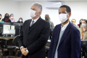 O Secretário da Segurança Pública do Paraná, Romulo Marinho Soares, juntamente com uma comitiva composta por representantes das forças de segurança do estado, esteve, nesta terça-feira (29/06), em São Paulo, para visitar as instalações das instituições de segurança pública do Estado  -  São Paulo, 29/06/2021  -  Foto: SESP-PR