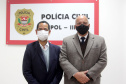 O Secretário da Segurança Pública do Paraná, Romulo Marinho Soares, juntamente com uma comitiva composta por representantes das forças de segurança do estado, esteve, nesta terça-feira (29/06), em São Paulo, para visitar as instalações das instituições de segurança pública do Estado  -  São Paulo, 29/06/2021  -  Foto: SESP-PR