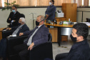 O Secretário da Segurança Pública do Paraná, Romulo Marinho Soares, juntamente com uma comitiva composta por representantes das forças de segurança do estado, esteve, nesta terça-feira (29/06), em São Paulo, para visitar as instalações das instituições de segurança pública do Estado  -  São Paulo, 29/06/2021  -  Foto: SESP-PR