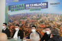 Governador Carlos Massa Ratinho Junior, durante solenidade assinatura de ordem serviços para construção da Cadeia Pública e pavimentação de estradas rurais em Arapongas -  Curitiba, 19/07/2021  -  Foto: Jonathan Campos/AEN