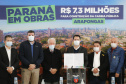 Governador Carlos Massa Ratinho Junior, durante solenidade assinatura de ordem serviços para construção da Cadeia Pública e pavimentação de estradas rurais em Arapongas -  Curitiba, 19/07/2021  -  Foto: Jonathan Campos/AEN