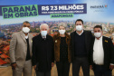 Governador Carlos Massa Ratinho Junior, durante solenidade assinatura de ordem serviços para construção da Cadeia Pública e pavimentação de estradas rurais em Arapongas -  Curitiba, 19/07/2021  -  Foto: Jonathan Campos/AEN