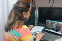 Unidades penitenciárias do Paraná realizaram 7.633 atendimentos virtuais (livros lidos) às pessoas privadas de liberdade (PPL) que participam do programa Remição pela Leitura, no primeiro semestre de 2021. De maio de 2020 até junho de 2021 foram mais 16.086 atendimentos virtuais nas unidades do Depen. -  Curitiba, 23/07/2021  -  Foto: Depen-PR