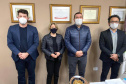 SÃO JOÃO DO TRIUNFO -  O diretor-presidente da Fomento Paraná, Heraldo Neves, o diretor de Mercado, Vinícius Rocha, e a assessora de Relações Institucionais, Emilia Belinati, percorreram municípios dos Campos Gerais, do sul e sudeste do estado nesta quinta (22) e sexta-feira (23) para encontros com prefeitos, gestores e associações comerciais.  -  Curitiba, 23/07/2021  -  Foto: Fomento Paraná