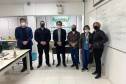 SÃO MATEUS DO SUL  - O diretor-presidente da Fomento Paraná, Heraldo Neves, o diretor de Mercado, Vinícius Rocha, e a assessora de Relações Institucionais, Emilia Belinati, percorreram municípios dos Campos Gerais, do sul e sudeste do estado nesta quinta (22) e sexta-feira (23) para encontros com prefeitos, gestores e associações comerciais. -  Curitiba, 23/07/2021  -  Foto: Fomento Paraná