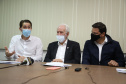 Darci Piana anuncia investimento de R$ 3,8 milhões em obras em Marechal Cândido RondonFoto: Ari Dias/AEN