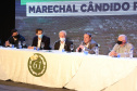 Darci Piana anuncia investimento de R$ 3,8 milhões em obras em Marechal Cândido RondonFoto: Ari Dias/AEN