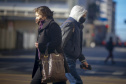 29/07/2021 - Imagens frio em Curitiba
Foto Gilson Abreu/AEN
