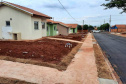 O Residencial Ibicatu, novo empreendimento habitacional em Centenário do Sul com 30 moradias, está em fase final de construção. O projeto recebeu R$ 1,7 milhão de investimento do Governo do Estado e atenderá famílias em situação de vulnerabilidade social da cidade, na região Norte do Paraná. (Foto: Ivone/Cohapar)