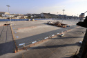 Maior produtora e exportadora de papéis para embalagens e embalagens de papel do Brasil, a Klabin iniciou as obras para a construção do seu novo terminal no cais do Porto de Paranaguá, após a assinatura da ordem para liberação dos serviços no mês de julho pela Portos do Paraná.  -  Paranaguá, 30/07/2021  -  Foto: Claudio Neves/Portos do Paraná