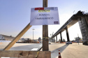 Maior produtora e exportadora de papéis para embalagens e embalagens de papel do Brasil, a Klabin iniciou as obras para a construção do seu novo terminal no cais do Porto de Paranaguá, após a assinatura da ordem para liberação dos serviços no mês de julho pela Portos do Paraná.  -  Paranaguá, 30/07/2021  -  Foto: Claudio Neves/Portos do Paraná
