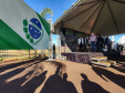 Um dos trechos mais movimentados da BR-277, em Cascavel, na Região Oeste, começou oficialmente a ser requalificado. O governador Carlos Massa Ratinho Junior participou nesta segunda-feira (2) do lançamento da pedra fundamental das obras de duplicação da rodovia. Foto: Jonathan Campos/AEN