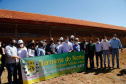 O governador Carlos Massa Ratinho Junior vistoriou nesta terça-feira (3) a obra da nova sede do Centro Estadual de Educação Profissional (CEEP) do Noroeste, também conhecido como Colégio Agrícola do Noroeste, em Diamante do Norte. Foto: Jonathan Campos/AEN