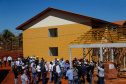 O governador Carlos Massa Ratinho Junior vistoriou nesta terça-feira (3) a obra da nova sede do Centro Estadual de Educação Profissional (CEEP) do Noroeste, também conhecido como Colégio Agrícola do Noroeste, em Diamante do Norte. Foto: Jonathan Campos/AEN