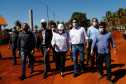 O governador Carlos Massa Ratinho Junior vistoriou nesta terça-feira (3) a obra da nova sede do Centro Estadual de Educação Profissional (CEEP) do Noroeste, também conhecido como Colégio Agrícola do Noroeste, em Diamante do Norte. Foto: Jonathan Campos/AEN