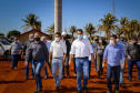 Governador Carlos Massa Ratinho Junior vistoria as obras do Colégio Agricola do Noroeste, em Diamante do Norte  - Diamante do Norte, 03/08/2021  -  Foto: Gilson Abreu/AEN