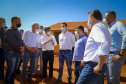 Governador Carlos Massa Ratinho Junior vistoria as obras do Colégio Agricola do Noroeste, em Diamante do Norte  - Diamante do Norte, 03/08/2021  -  Foto: Gilson Abreu/AEN