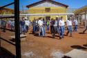 Governador Carlos Massa Ratinho Junior vistoria as obras do Colégio Agricola do Noroeste, em Diamante do Norte  - Diamante do Norte, 03/08/2021  -  Foto: Gilson Abreu/AEN